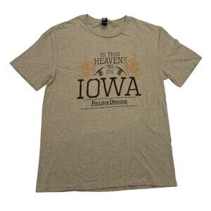 Field of Dreams Shirt Iowa District Short Sleeve Medium Baseball Quote